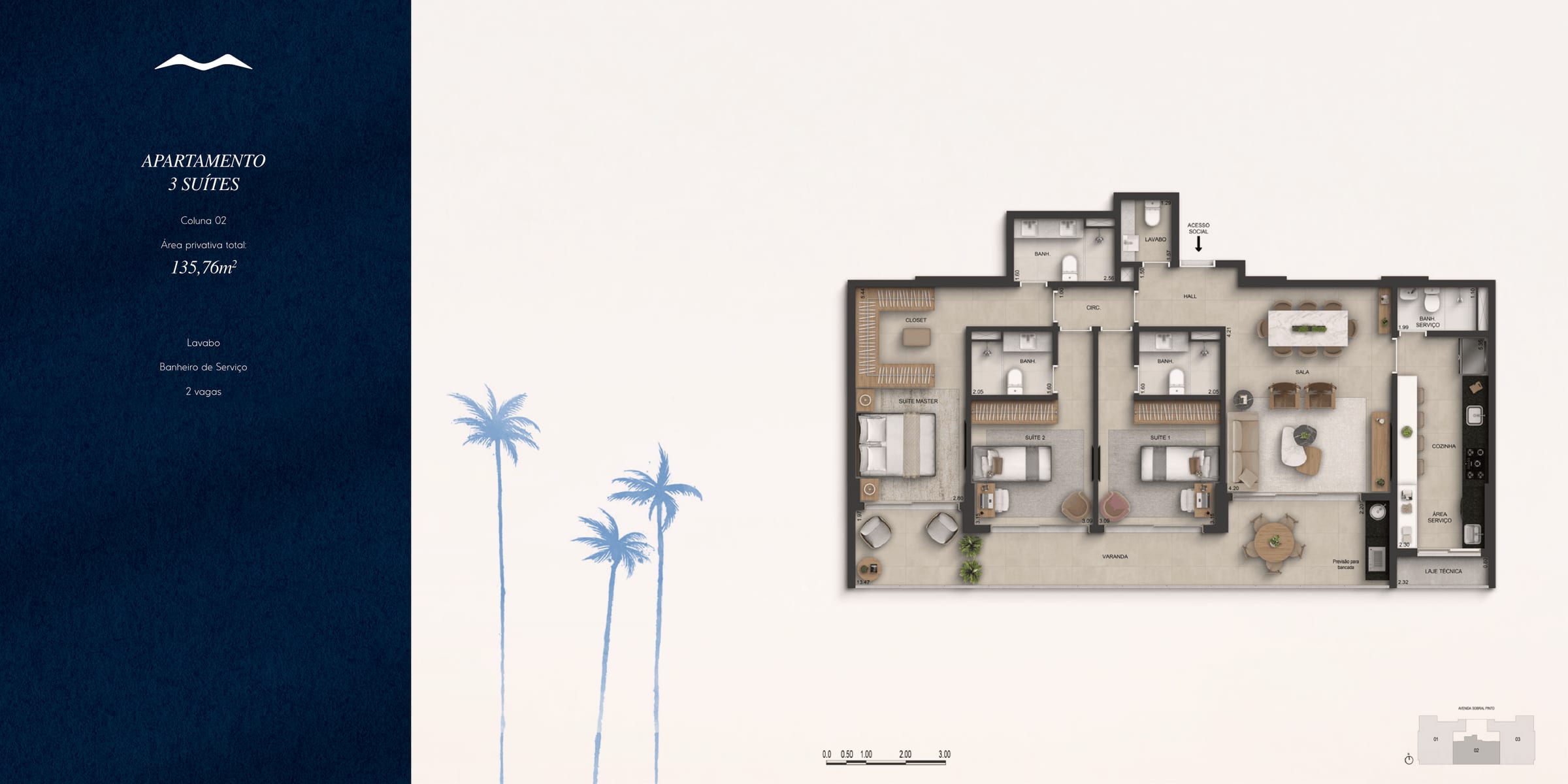 Planta 3 — Marino By Breton